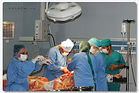 Во время операции в Кусарской больнице