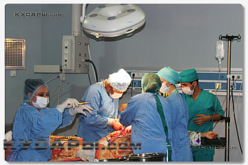Во время операции в Кусарской больнице